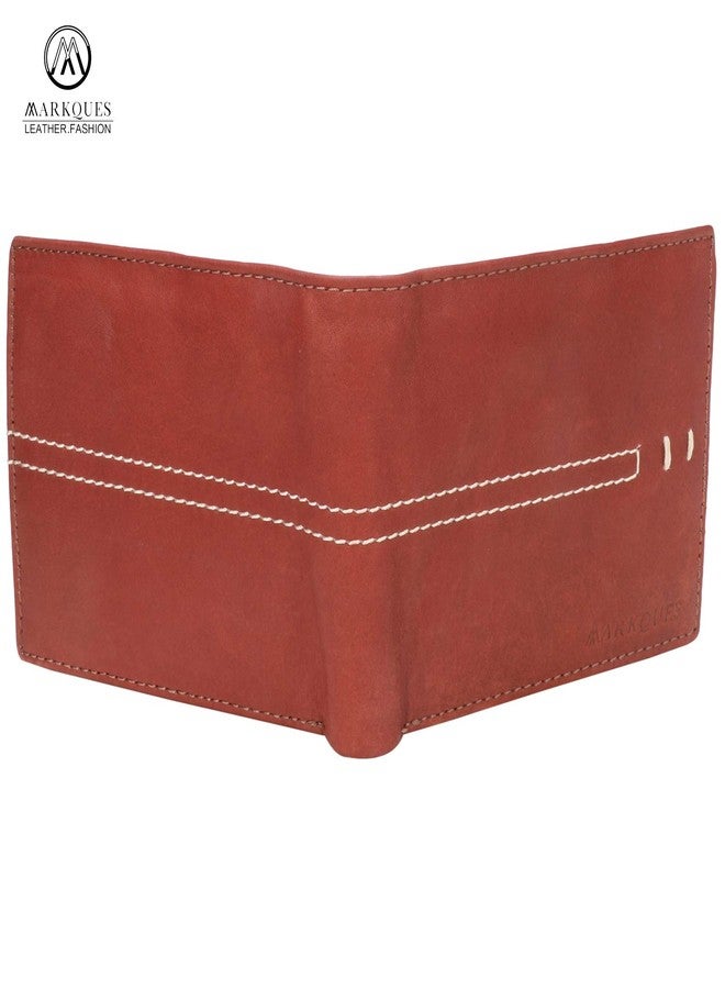 MARKQUES Vince Genuine Leather Brown Men's Wallet (VIN-4403) - Image 4